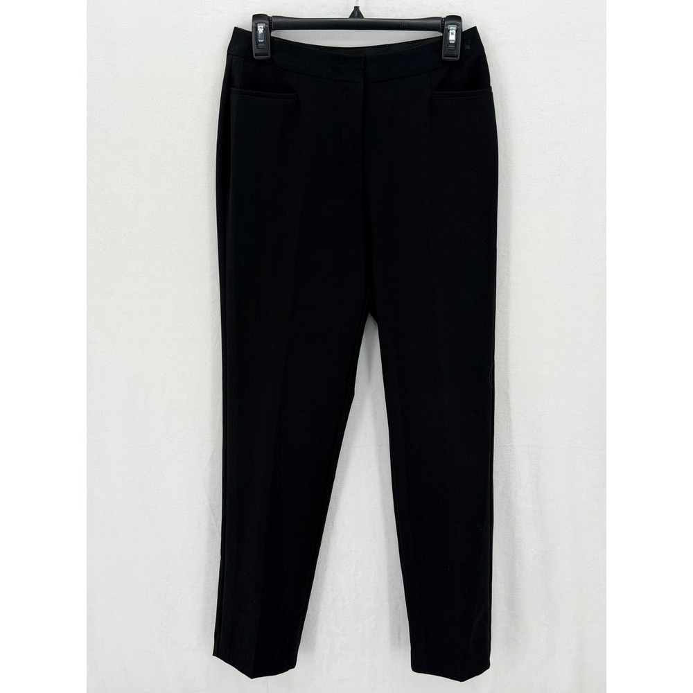 INC International Concepts Pants Womens 4‎ Black Dress Business Tapered Stretch